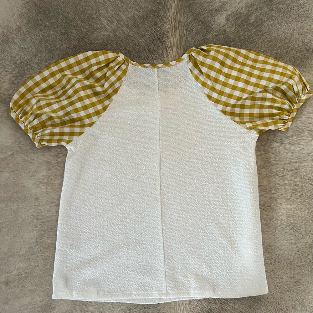 Sunday in Brooklyn puffed sleeve shirt